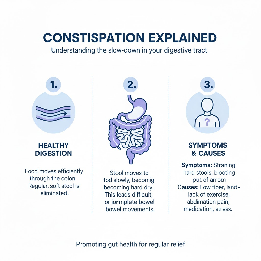 Constipation Explained: Why Your System Hits a Standstill