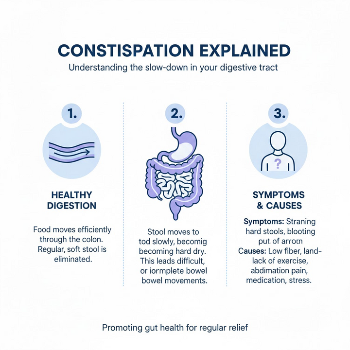 Constipation Explained: Why Your System Hits a Standstill