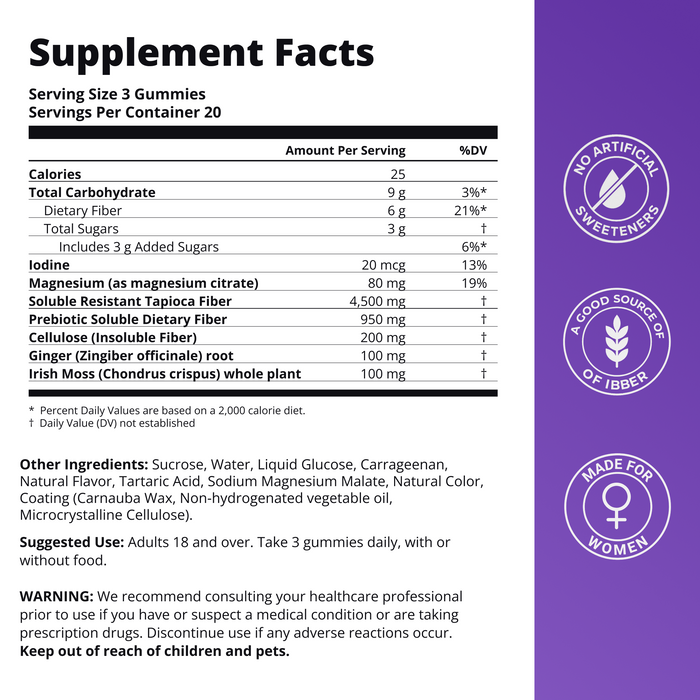 Seya Full Fiber Gummies