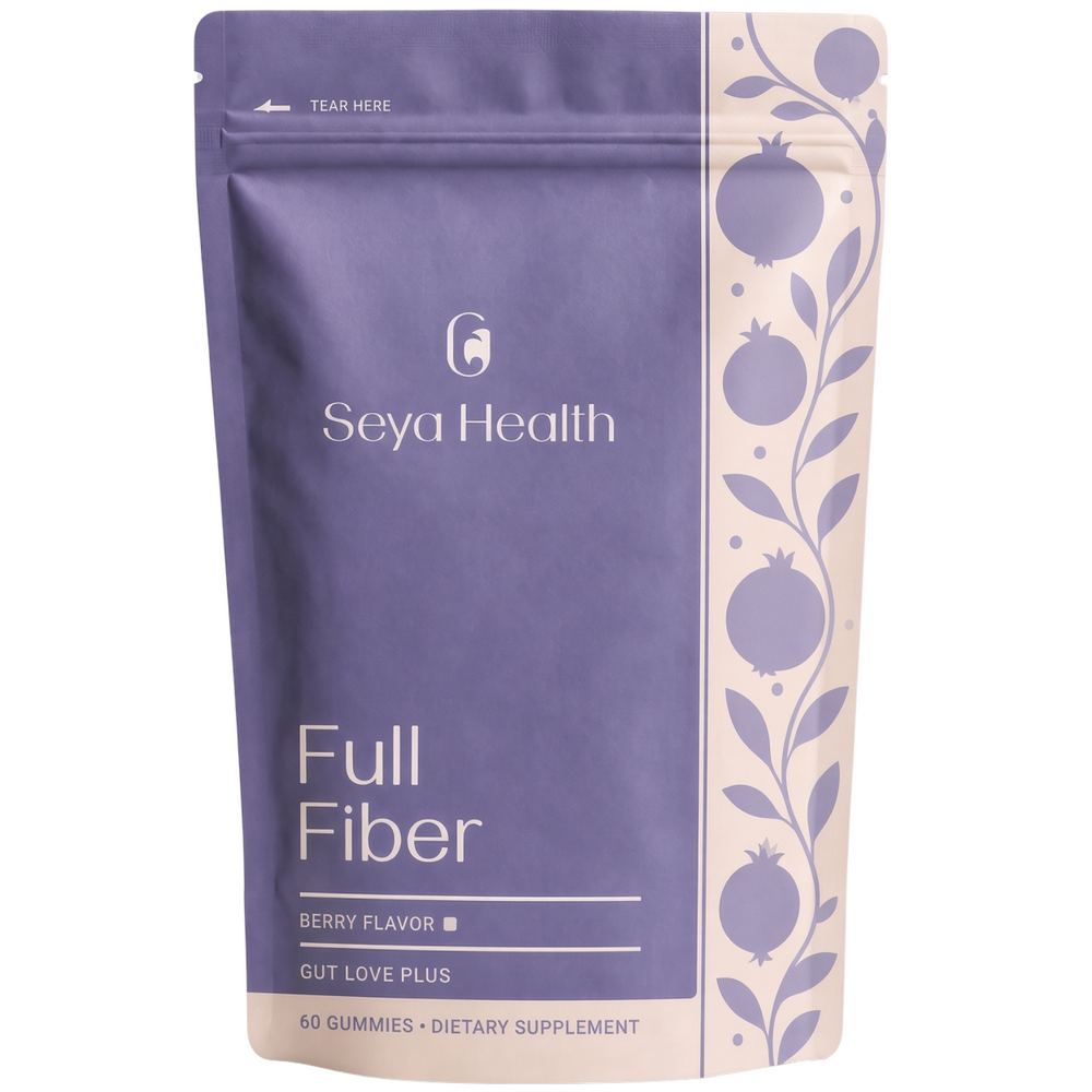 Seya Full Fiber — berry flavour, 60 gummies, 20 servings
