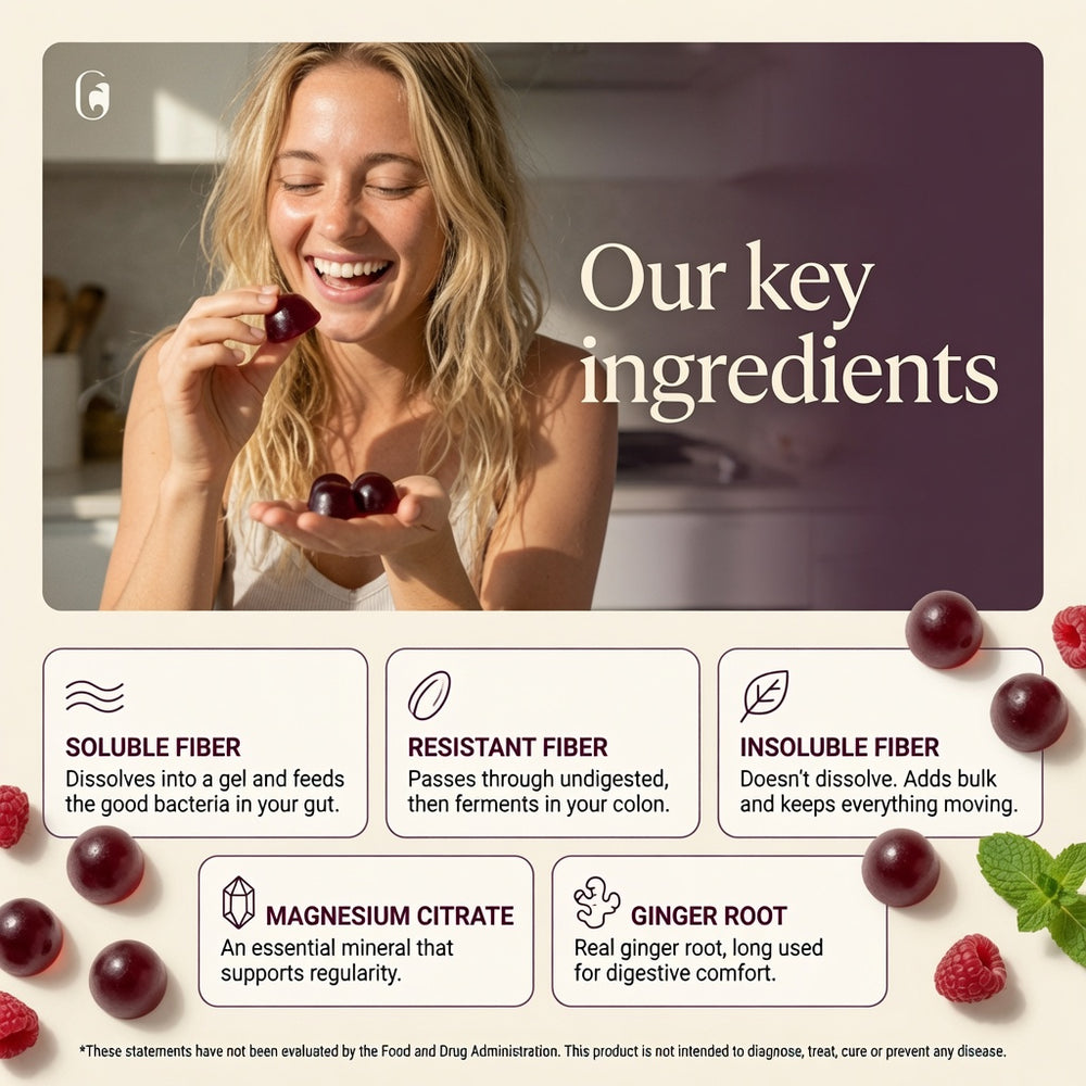 Seya Full Fiber pouch, berry flavor, 60 gummies