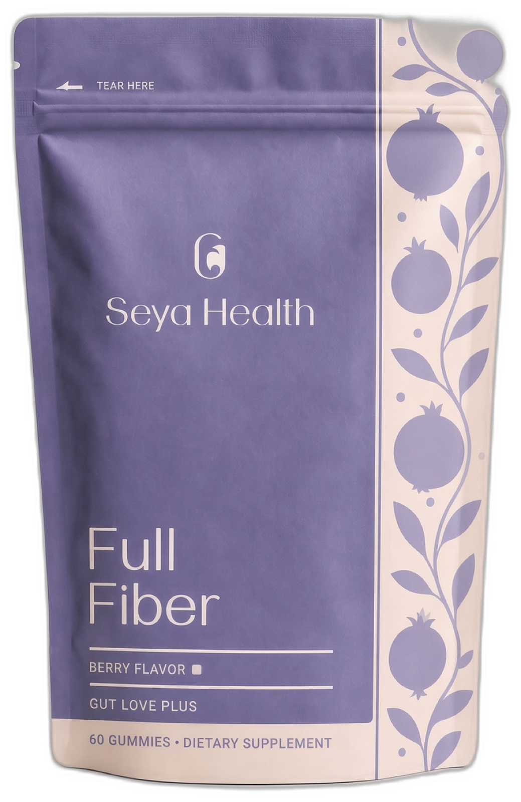 Seya Full Fiber pouch, berry flavor