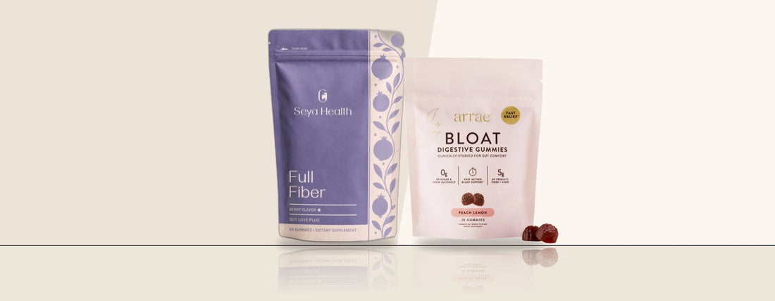 Seya Full Fiber vs Arrae Bloat Gummies