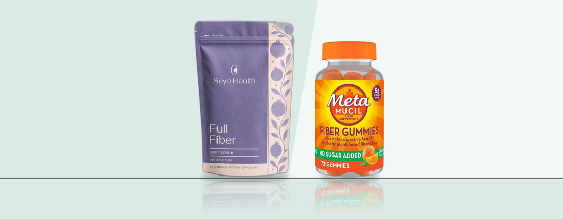 Seya Full Fiber vs Metamucil Fiber Gummies
