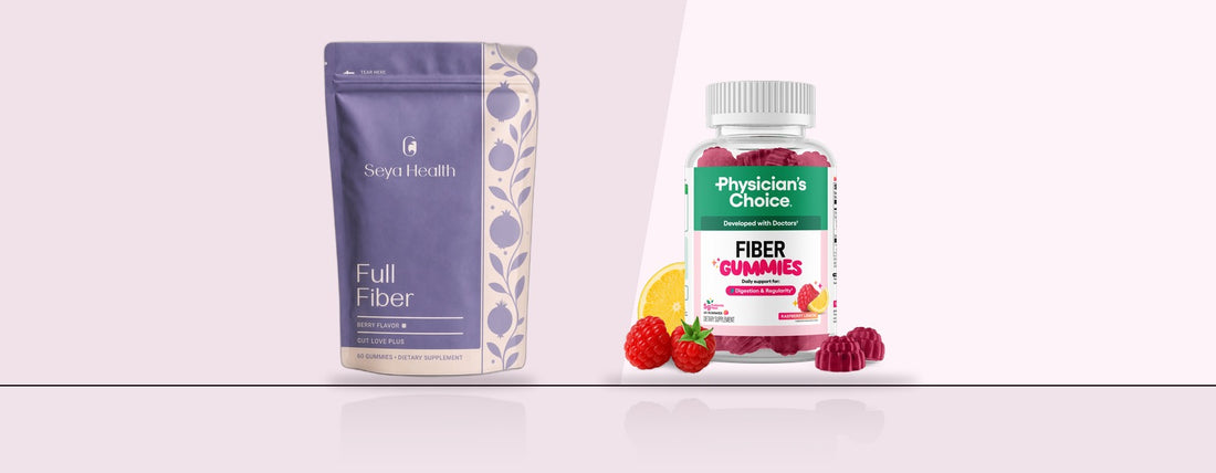 Full Fiber vs. Physician’s CHOICE Fiber Gummies